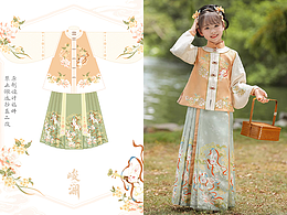 桂花小兔明制童裝設(shè)計(jì)展示|漢服設(shè)計(jì)