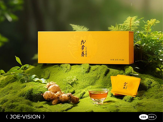 茶包礼盒『黄精|中式 』X久纪视觉