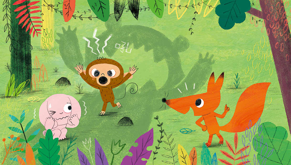 没有牙齿的大老虎（图ZMzk4NjEzMDQ4） - 绘本 - 站酷设计师橘兔_x原创素材 - 站酷ZCOOL