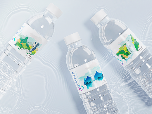 矿泉水包装设计-多彩贵州水