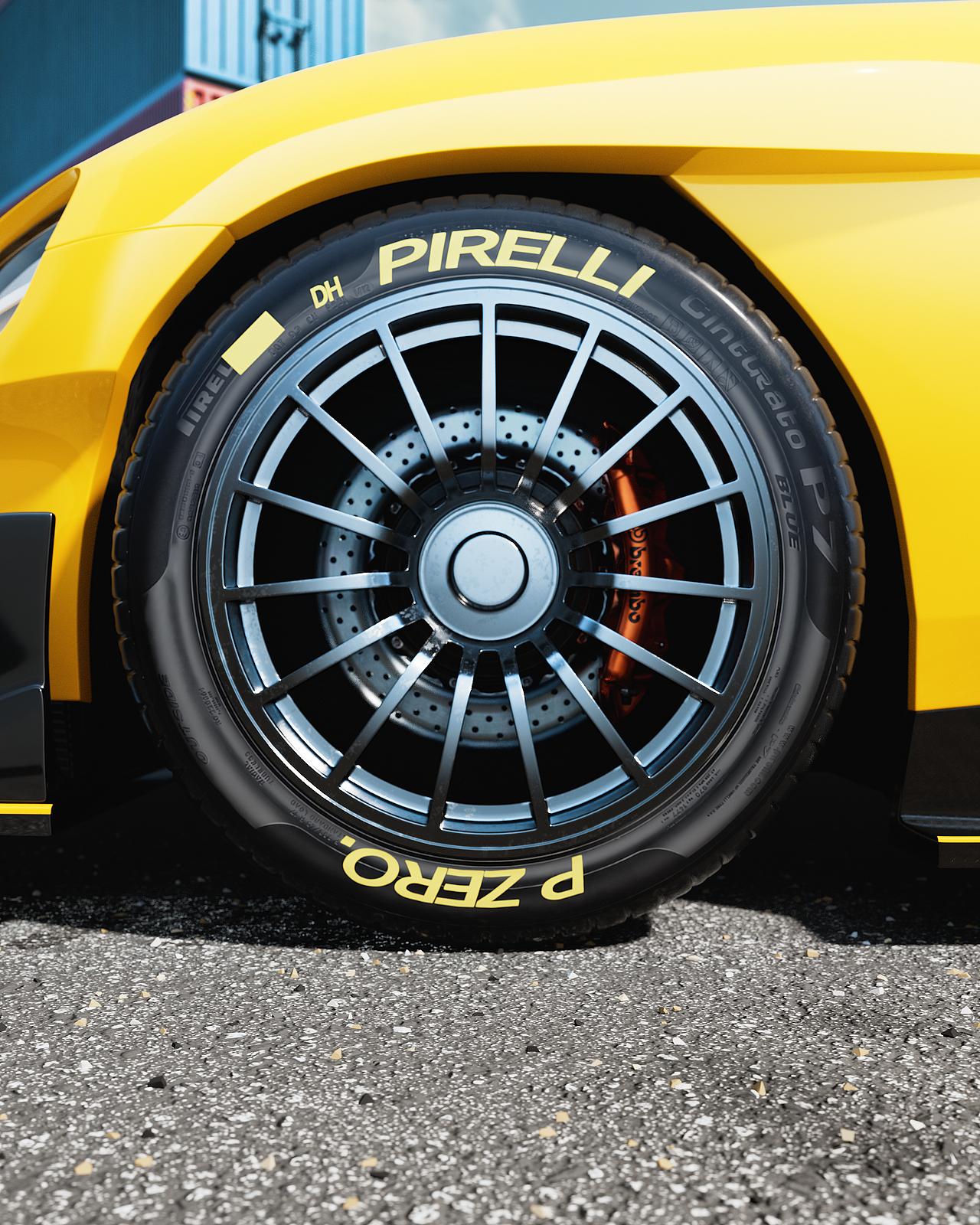 小米su7 ultra渲染练习