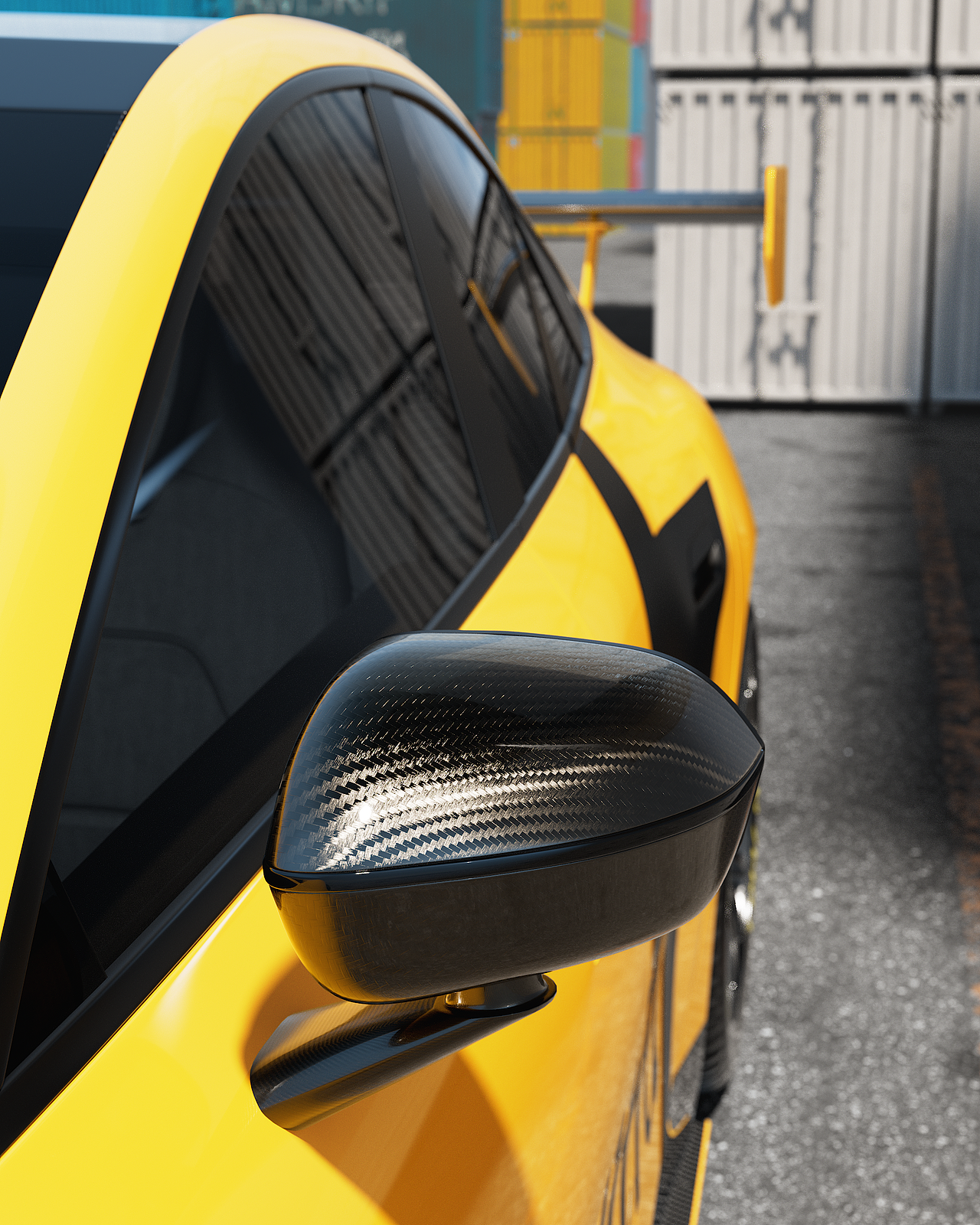 小米su7 ultra渲染练习