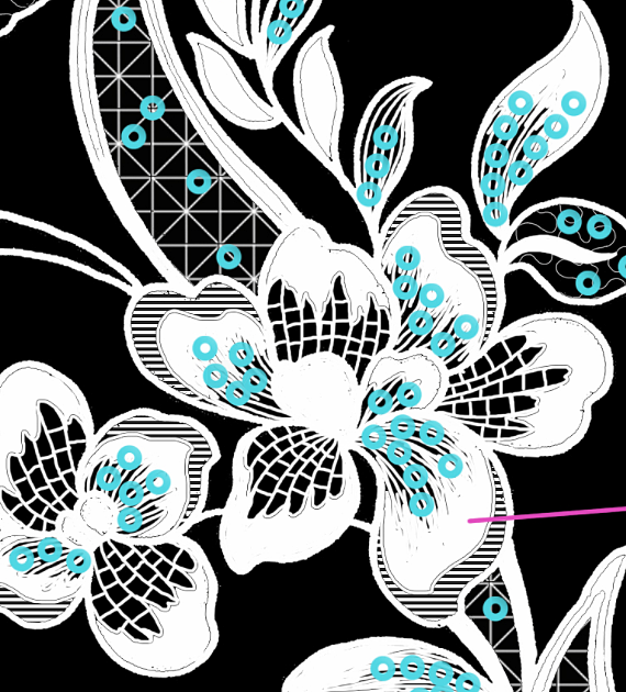 婚纱图案设计 女装图案设计 香云纱印花设计（图ZMzk4NjE5ODI4） - 休闲/流行服饰 - 站酷设计师子凡520706原创素材 - 站酷ZCOOL