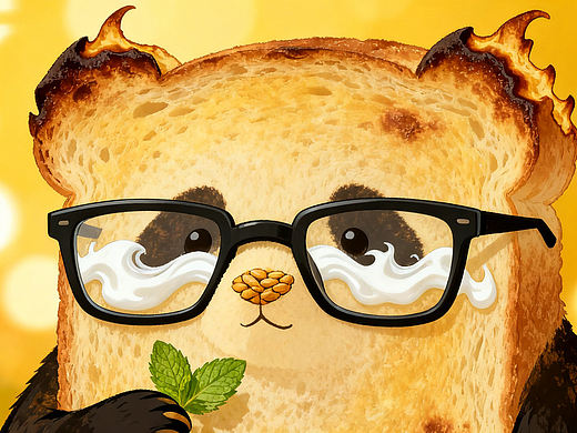 烤面包片世界动物篇：大熊猫1.0