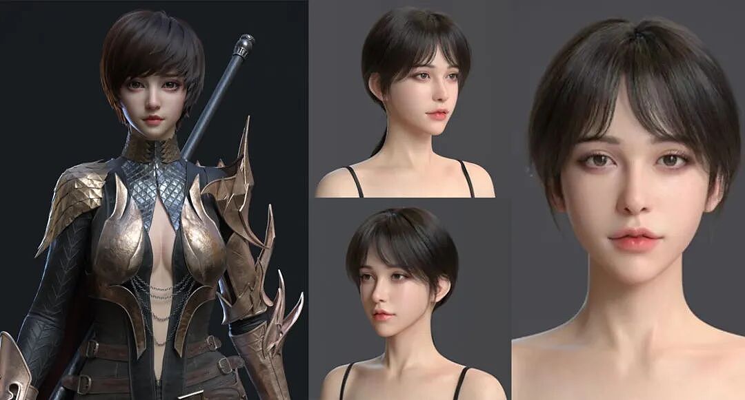 数字人模型资产