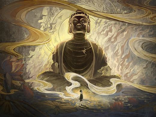 佛，在残荷的灰烬中燃烧