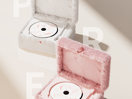 谁是CD机就要冷冰冰-毛茸茸CD机