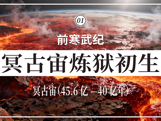 1-前寒武纪冥古宙——地球的炼狱初生