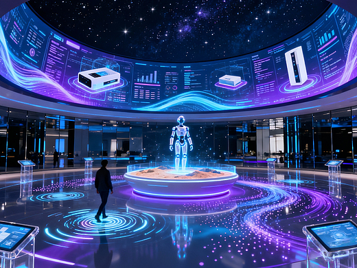 智选未来空间:2025年河北数字展厅展示设计公司企业