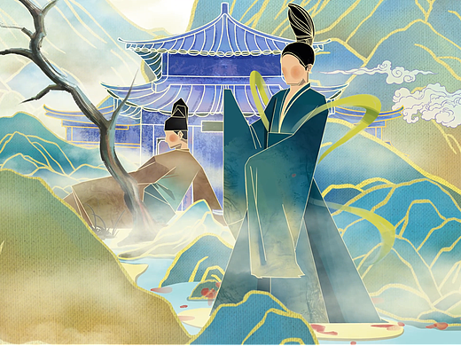 青绿（Procreate、Ae）