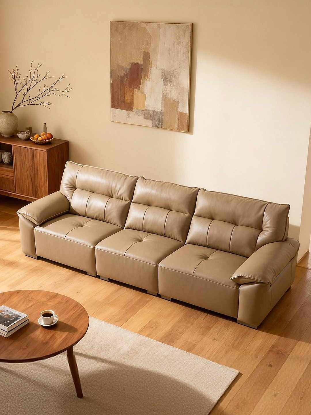 新款沙发拍摄，配景，详情设计，电商海报，真皮沙发（图ZMzk4NjM1NTc2） - 宣传物料 - 站酷设计师Z071983275原创素材 - 站酷ZCOOL