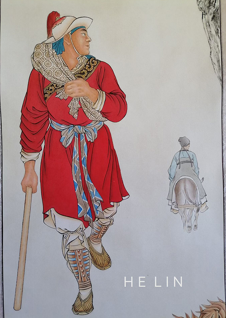 繪"劉繼卣"大師的—武松趕路圖（圖ZMzk4NjQwMDY0） - 繪畫 - 站酷設(shè)計師helin黑白俗雅原創(chuàng)素材 - 站酷ZCOOL