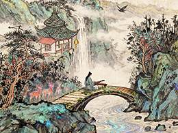 《山村闲居图》+《怒江天险独居图》