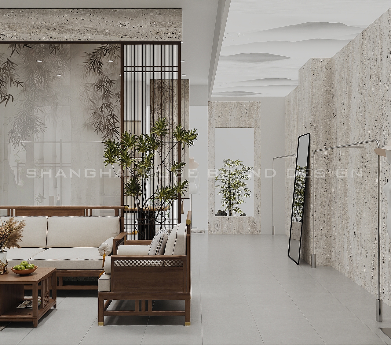 逛服装店像逛中式园林？买衣服变成游园式美学体验（图ZMzk4NjQxNzgw） - 商业空间设计 - 站酷设计师木村空间美学原创素材 - 站酷ZCOOL