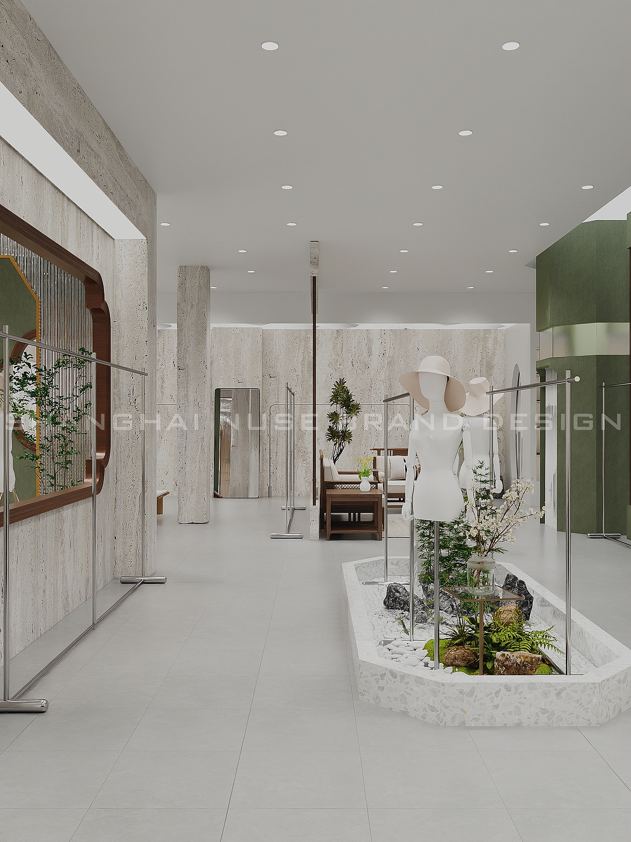 逛服装店像逛中式园林？买衣服变成游园式美学体验（图ZMzk4NjQxNzg4） - 商业空间设计 - 站酷设计师木村空间美学原创素材 - 站酷ZCOOL