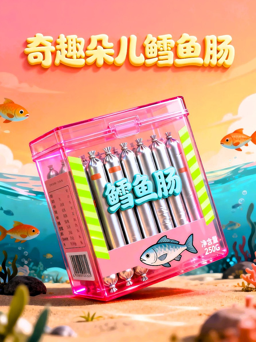 奇趣朵儿婴幼儿品牌产品设计/包装设计/AIGC设计/海报（图ZMzk4NjQ1NDY0） - AI作品 - 站酷设计师风中的玫瑰耶原创素材 - 站酷ZCOOL