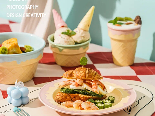 产品拍摄|冰淇淋餐具