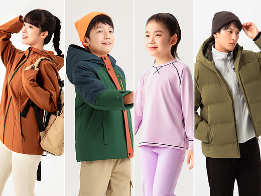 苏美达&沃尔玛 服装lookbook 模特人像图 3D立体效果图
