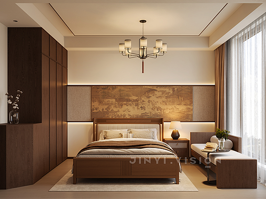 新中式家居设计：以木为骨，以韵为魂