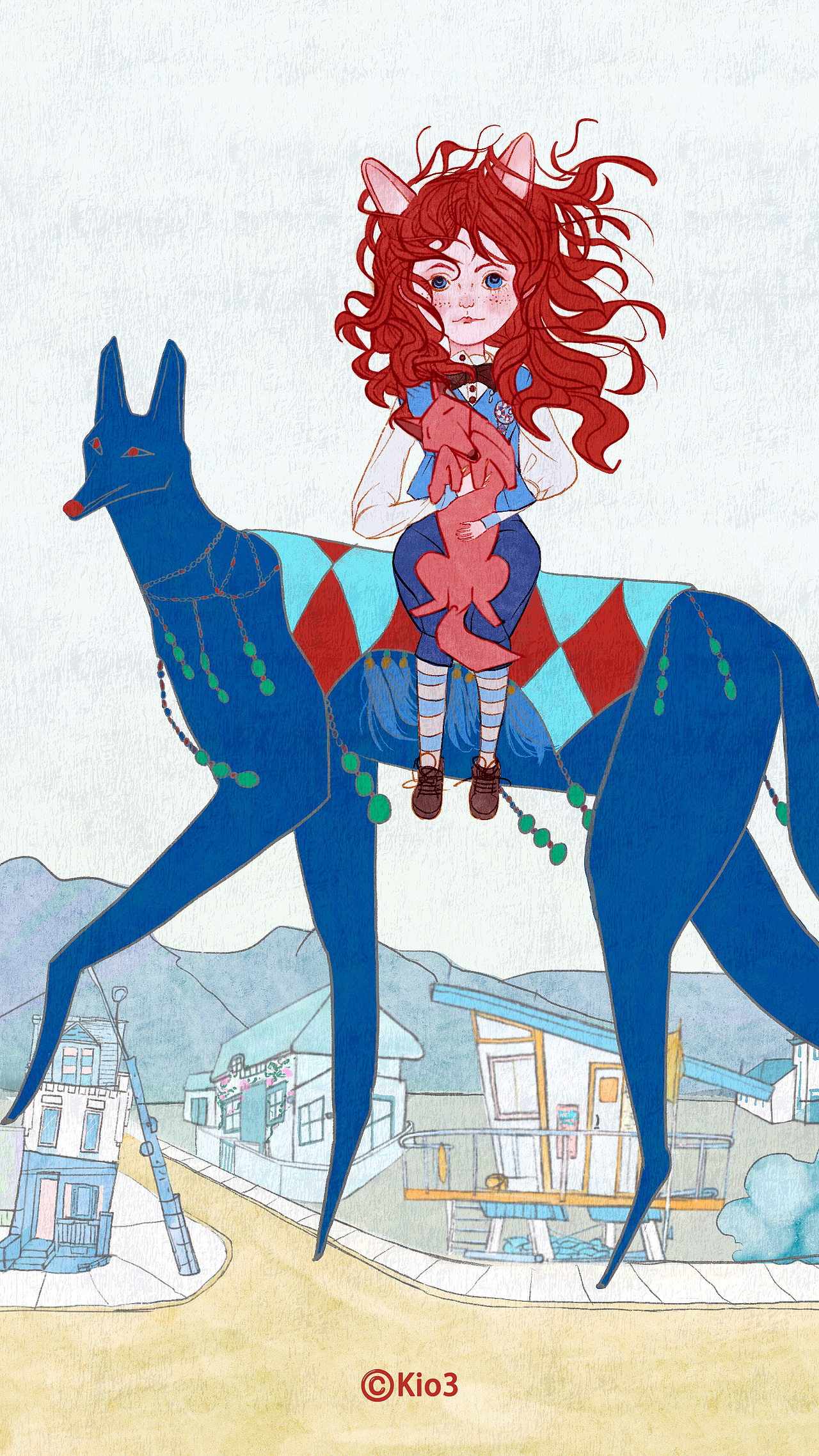 插画《命运的契约》（图ZMzk4NjUyNTAw） - 儿童插画 - 站酷设计师kio3原创素材 - 站酷ZCOOL