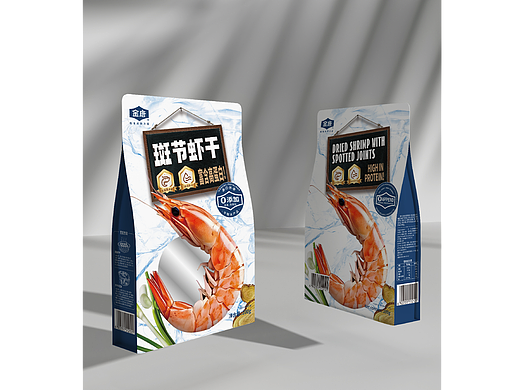 斑节虾干礼盒设计灵感来源分享