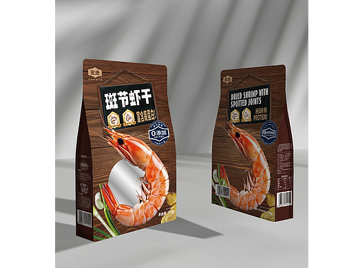 斑节虾干礼盒（方案 2）设计灵感来源分享