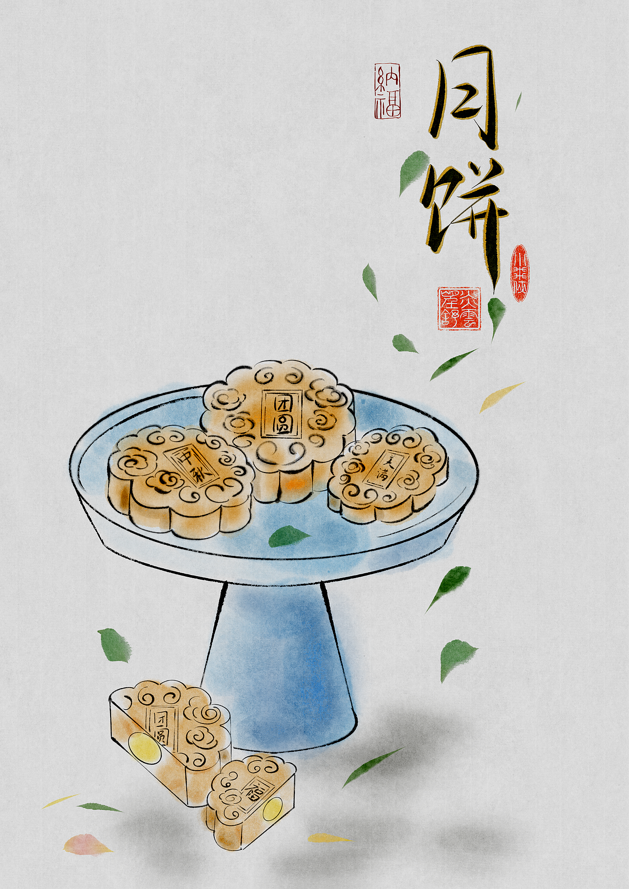 水墨风小物件合集（图ZMzk4NjU4NDky） - 创作习作 - 站酷设计师炎云望舒原创素材 - 站酷ZCOOL