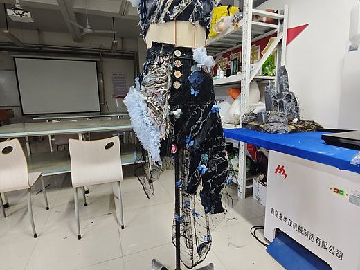 牛仔套装服装设计