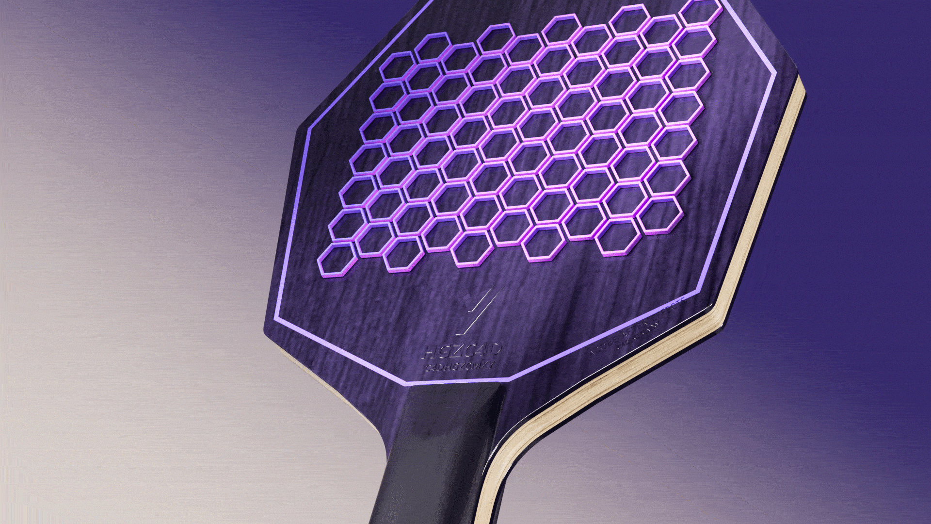 乒乓球拍 | 纯三维动画演绎