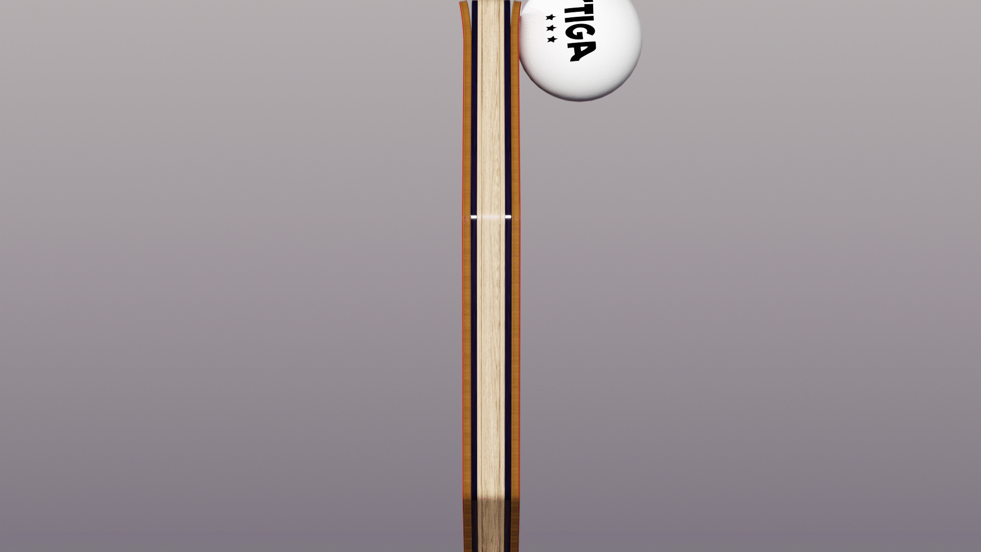 乒乓球拍 | 纯三维动画演绎