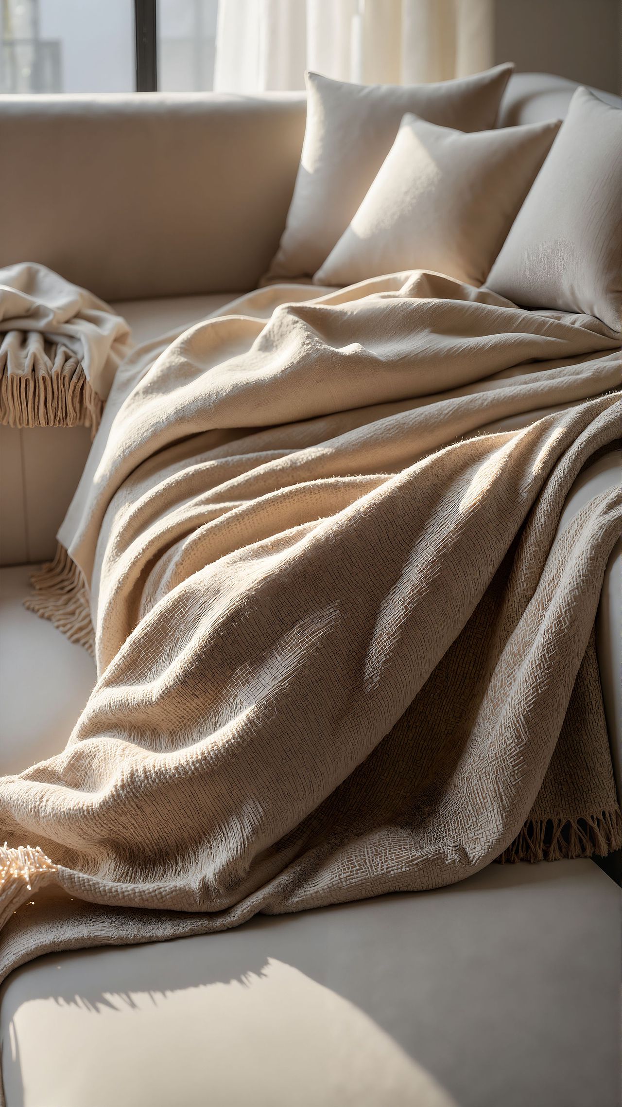 奶油色与木纹共舞：治愈系客厅光影魔术（图ZMzk4NjY2MjE2） - 家装设计 - 站酷设计师3d设计洲原创素材 - 站酷ZCOOL