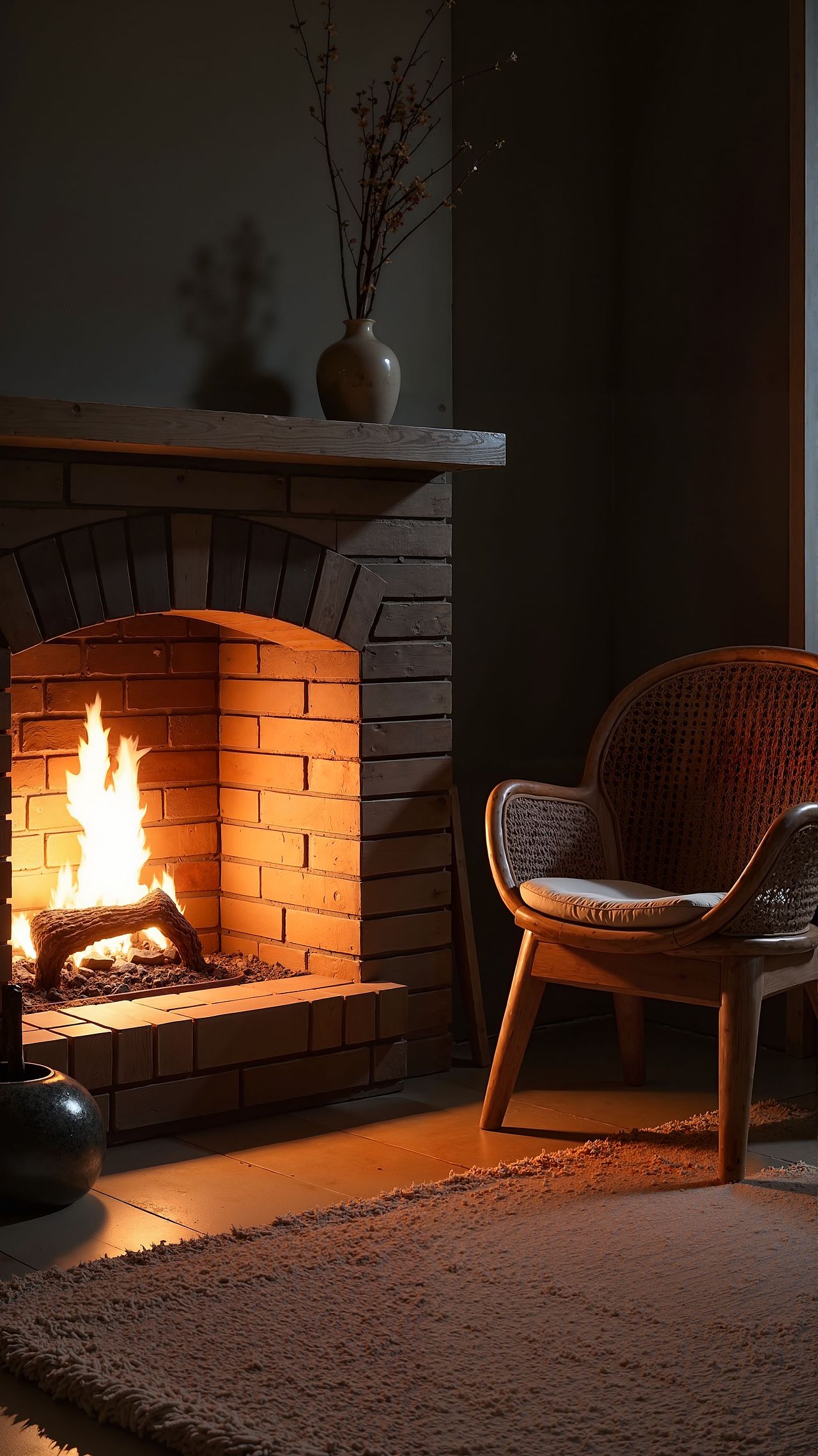 奶油色与木纹共舞：治愈系客厅光影魔术（图ZMzk4NjY2MjMy） - 家装设计 - 站酷设计师3d设计洲原创素材 - 站酷ZCOOL