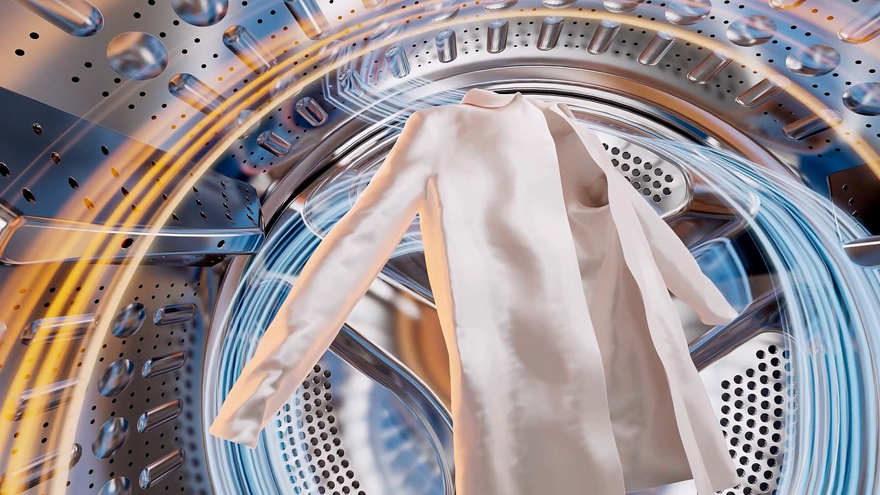 格力如悦 热泵洗烘机 37℃洗烘一体 三维产品视频（图ZMzk4NjY5NTAw） - 动画/影视 - 站酷设计师快乐星球VFX原创素材 - 站酷ZCOOL