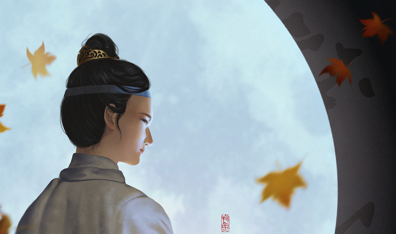 【秋寒】——翔鱼（图ZMzk4Njc3NDYw） - 创作习作 - 站酷设计师翔魚原创素材 - 站酷ZCOOL