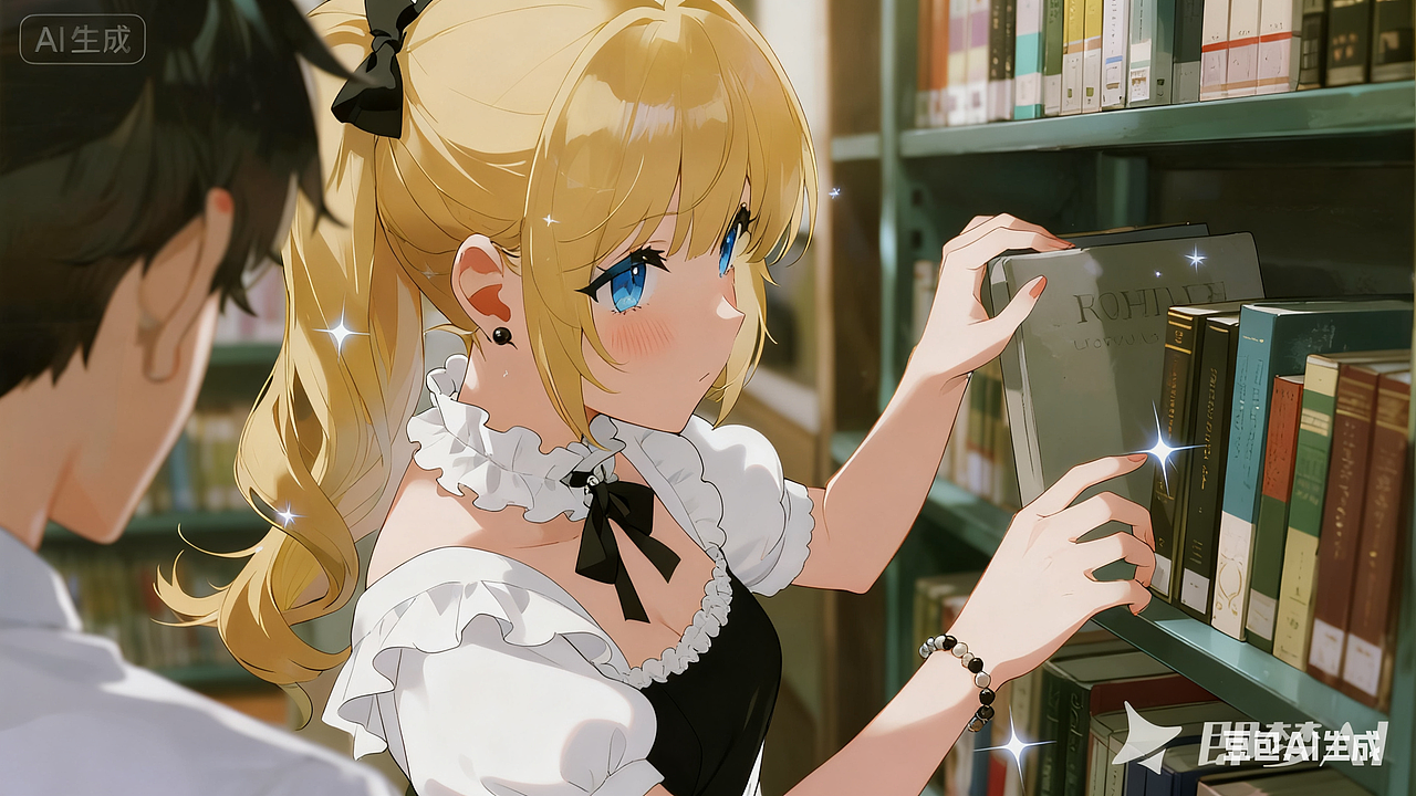 和她恋爱吧~Day02~再遇~（图ZMzk4Njc4Mzg0） - AI作品 - 站酷设计师闻橙_原创素材 - 站酷ZCOOL