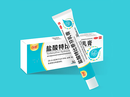 药品包装-盐酸特比萘芬乳膏-已上线