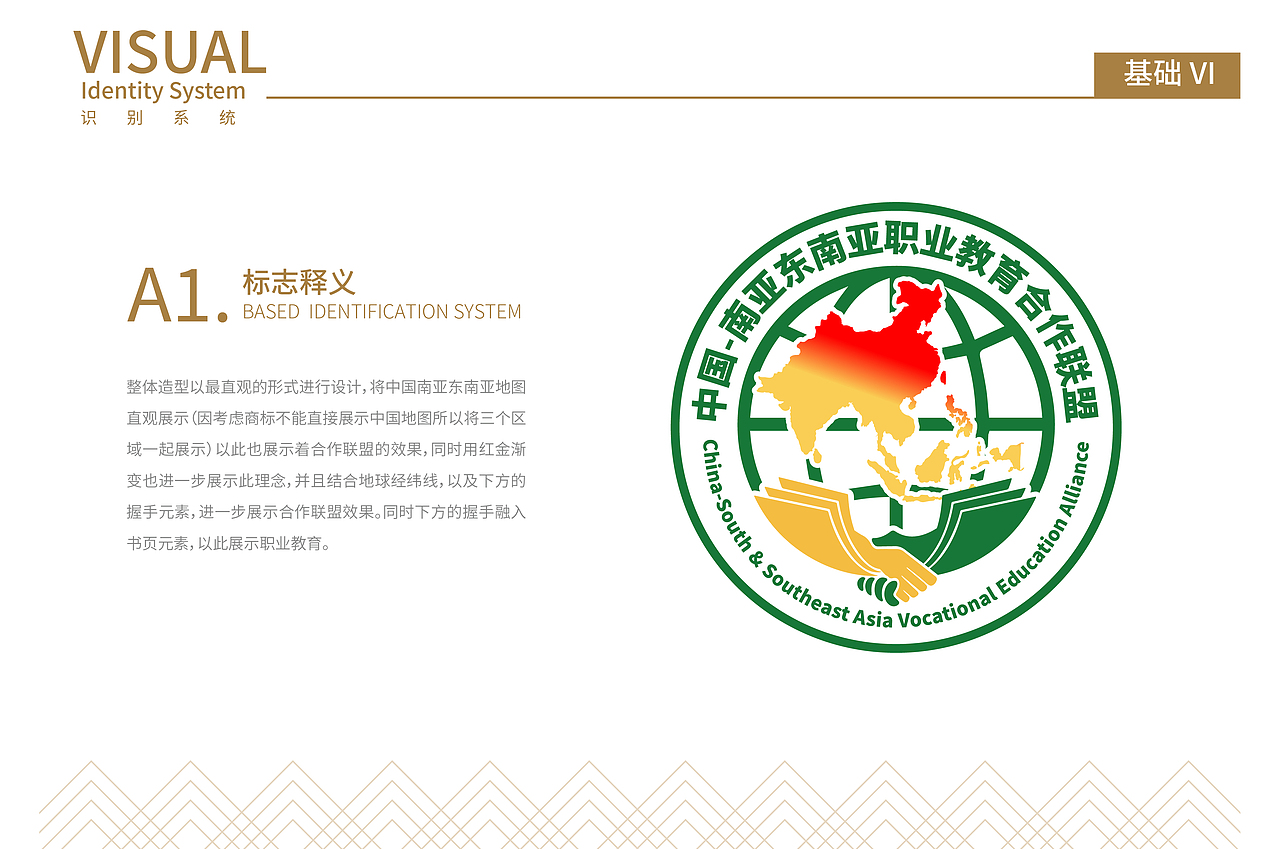 “中国-南亚东南亚职业教育合作联盟”形象标识设计 