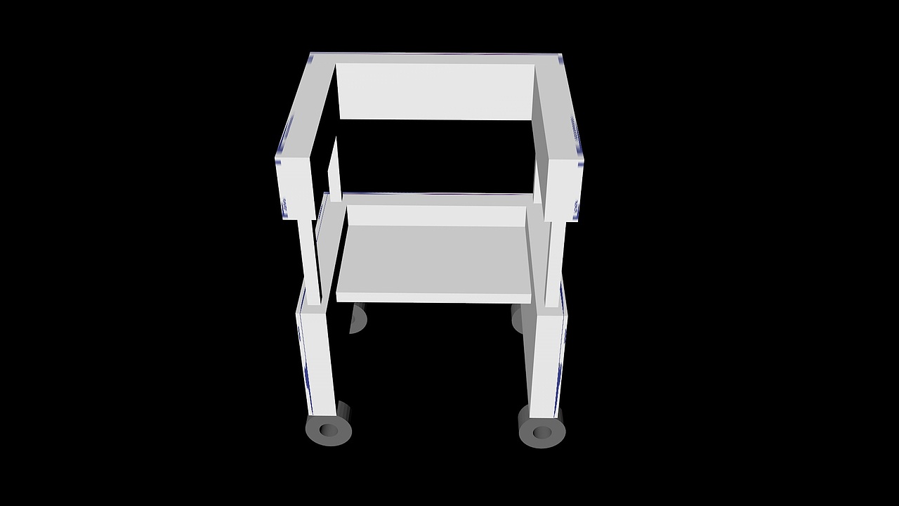品牌策划-吃蓝莓眼镜-推车效果图