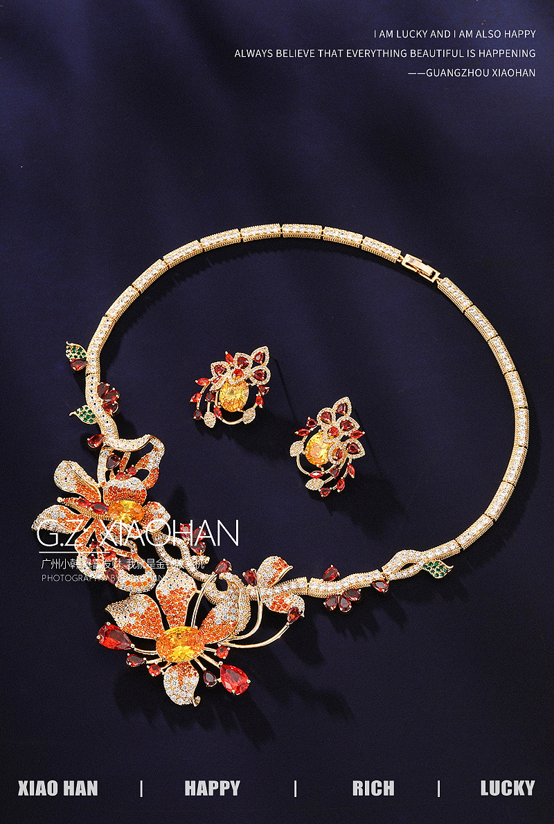 珠宝首饰摄影 彩色钻石套装 彩宝 施华洛世奇 豪华套装（图ZMzk4NjgzNzAw） - 产品摄影 - 站酷设计师广州小韩原创素材 - 站酷ZCOOL