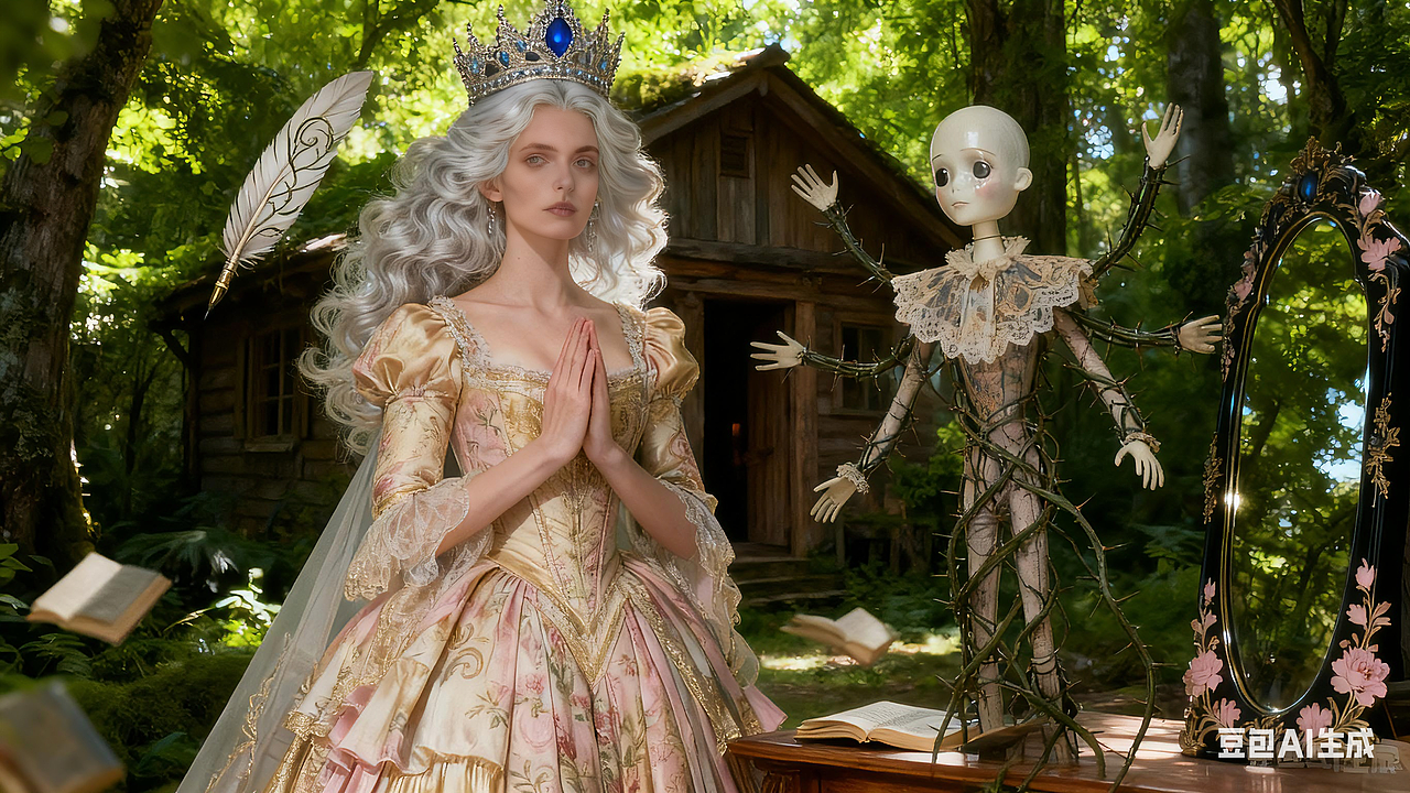 一张图一个故事 :暗黑哥特奇幻序章