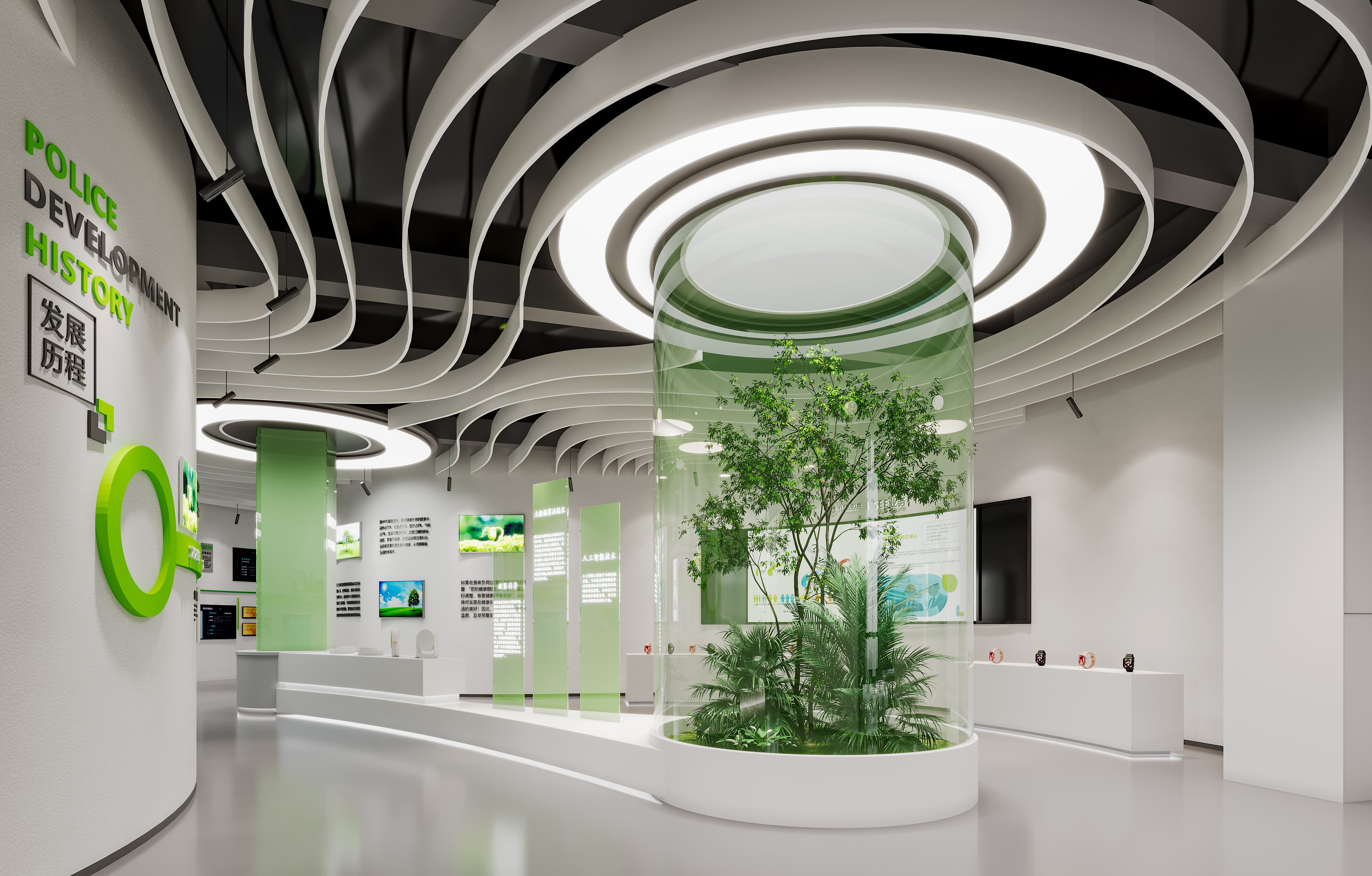 数字全球化下，科技企业展览展厅公司哪家好？2025年（图ZMTUyNzU3MTI=） - 观点 - 站酷设计师华创商业创意原创素材 - 站酷ZCOOL