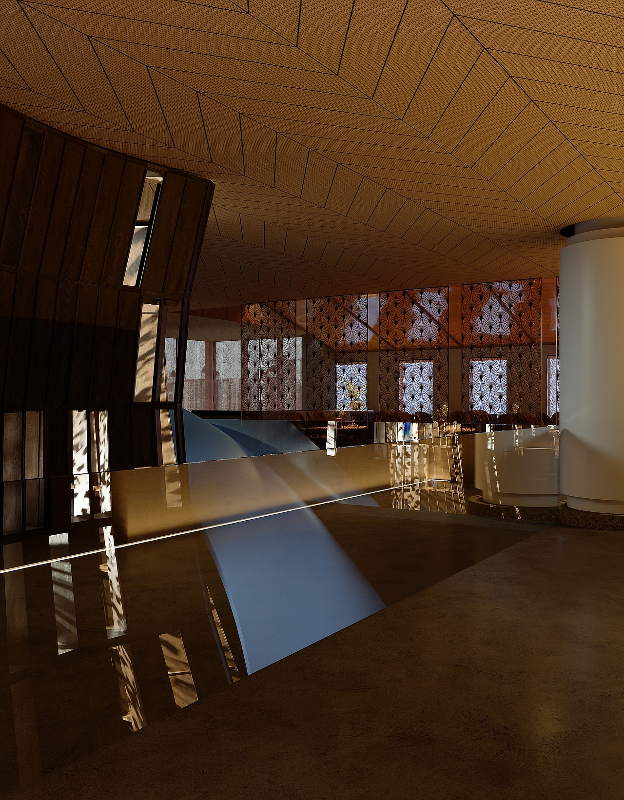 表现展厅（洋河集团）（图ZMzk4Njg1NzA0） - 家装设计 - 站酷设计师一纸空文原创素材 - 站酷ZCOOL