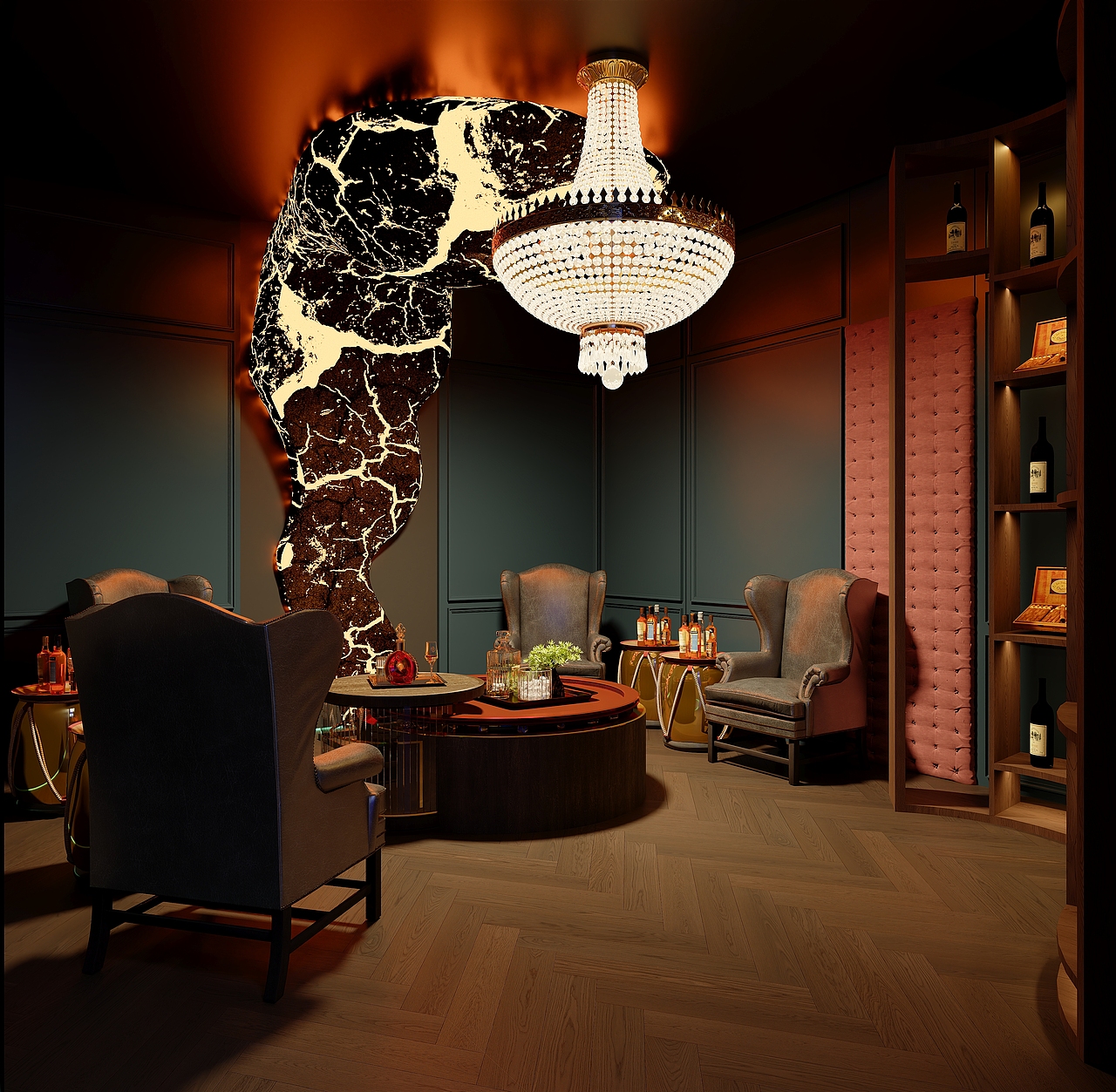 表现展厅（洋河集团）（图ZMzk4Njg1NzI0） - 家装设计 - 站酷设计师一纸空文原创素材 - 站酷ZCOOL