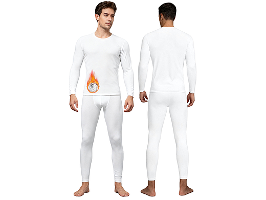 亚马逊-保暖套装,结合豆包生成场景