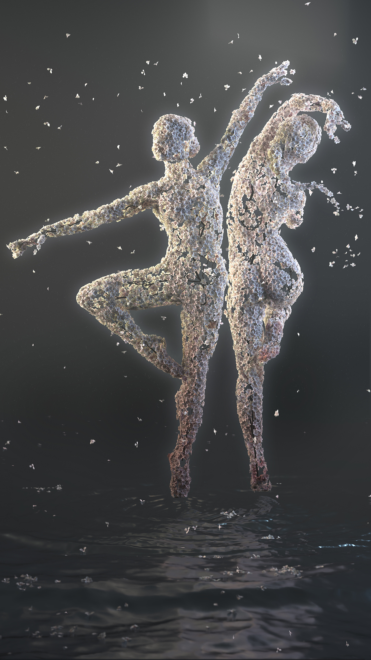 光之舞（图ZMzk4Njg5Njg4） - 人物/生物 - 站酷设计师整只橙原创素材 - 站酷ZCOOL