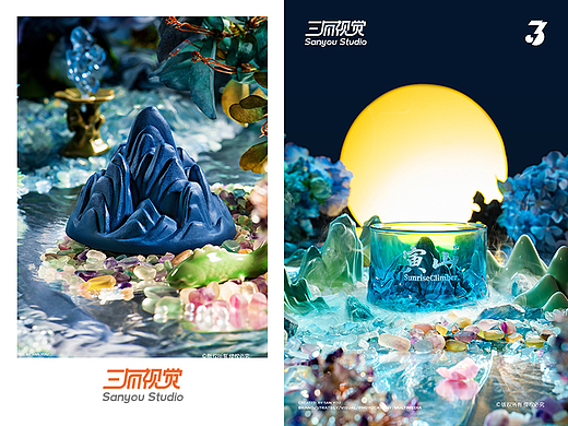 香薰拍摄丨中式经典繁花丨开启缘分香薰产品拍摄