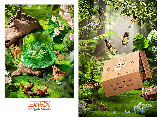 香薰拍摄丨一束划过森系的光丨香薰产品拍摄