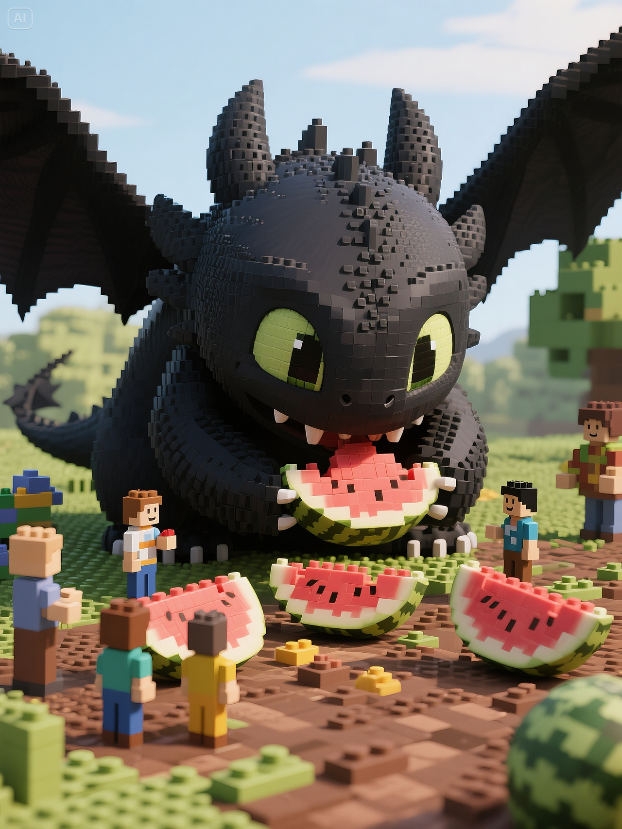 无牙仔勇闯我的世界