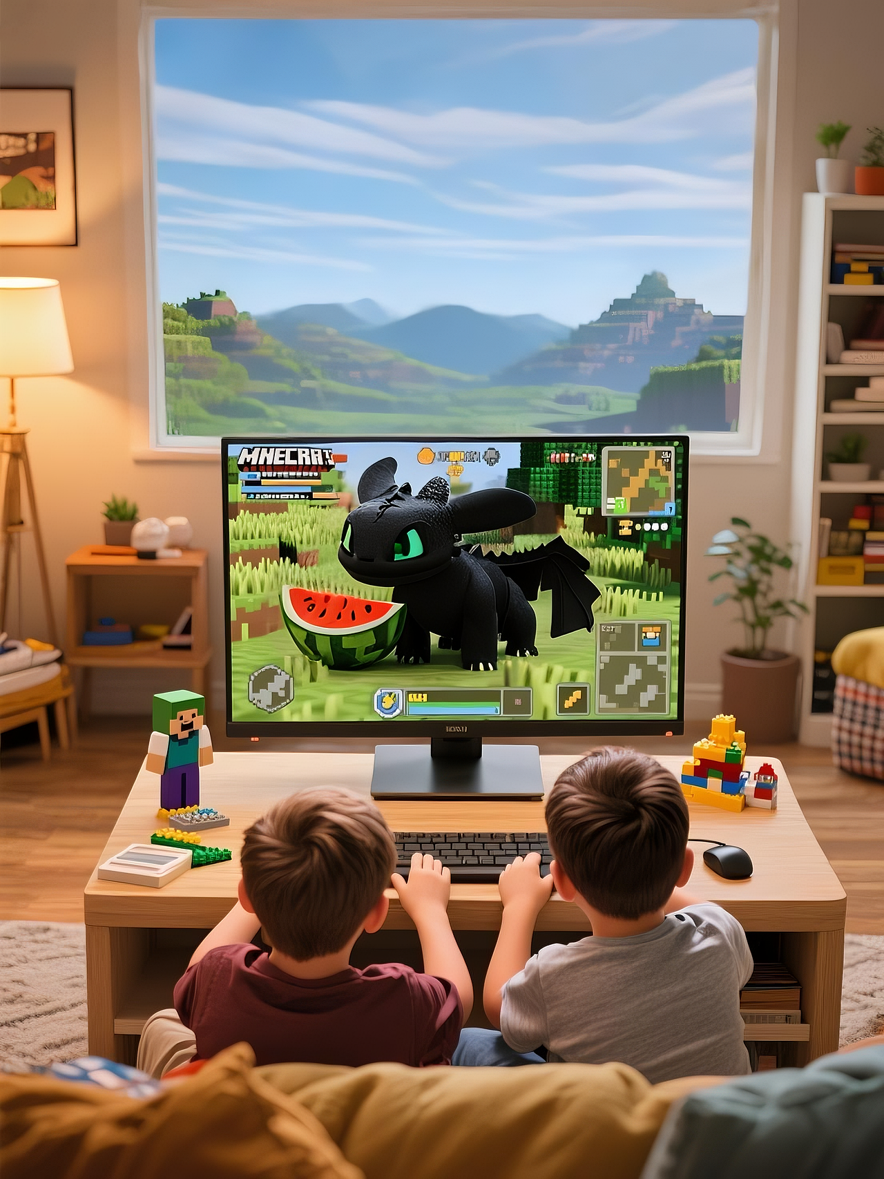 无牙仔勇闯我的世界