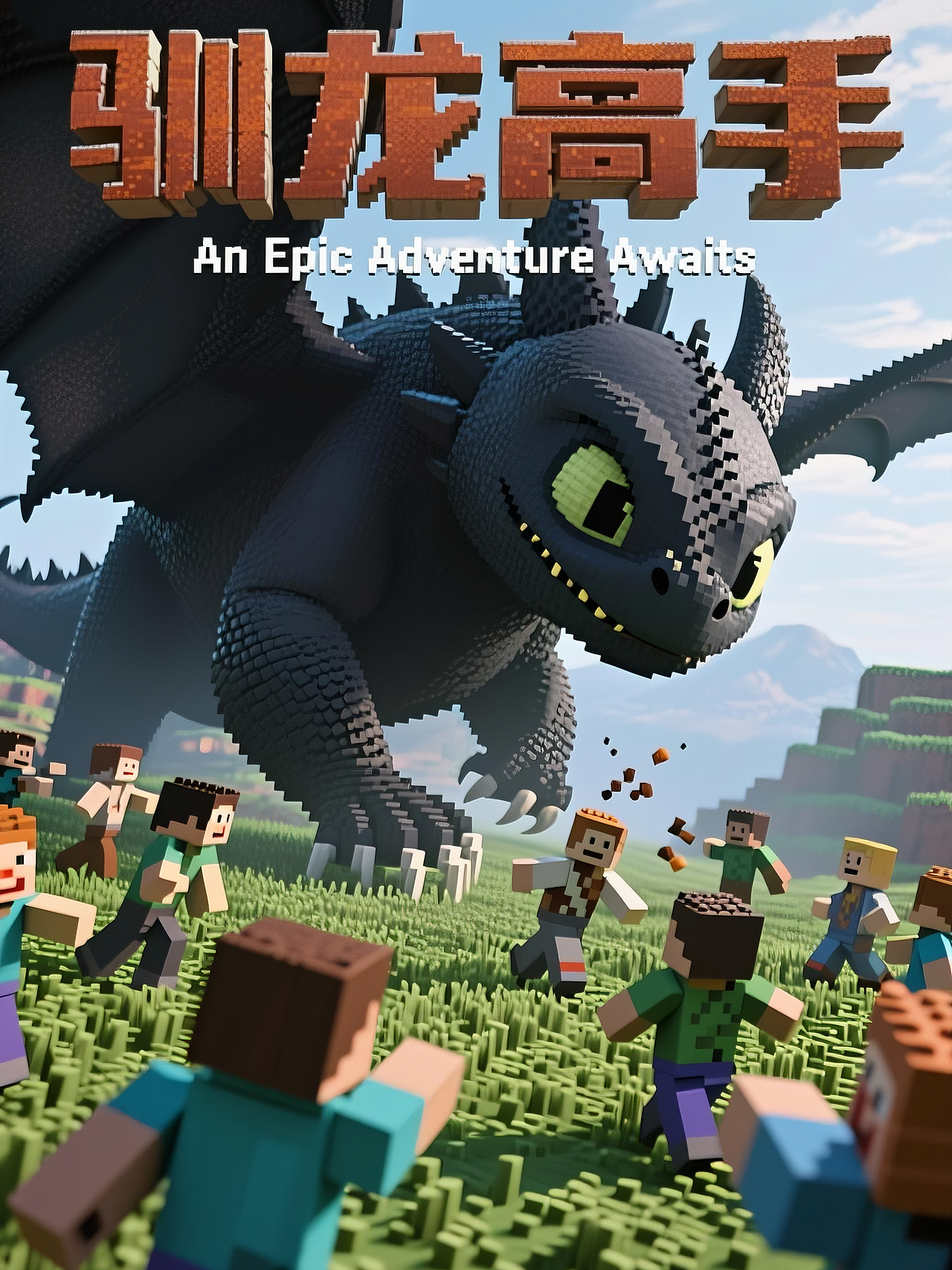 无牙仔勇闯我的世界